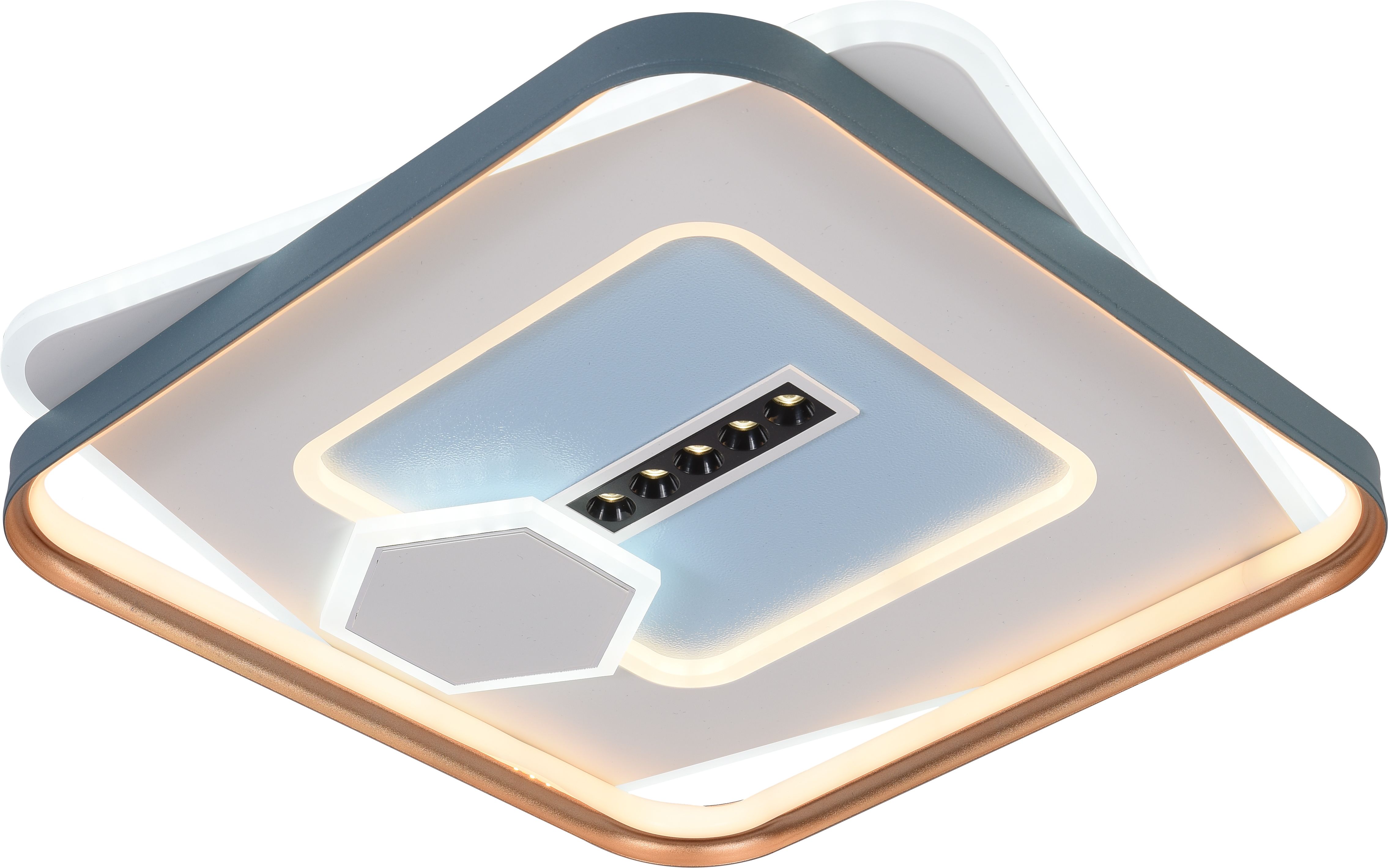 62367/500 WHBLGRGD Светильник LED 168W+10W 3000-6000K Dimmer ПДУ