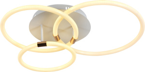  60312/3 WH+GOLD Светильник LED360 84W 3000-6000K DIMMER ПДУ