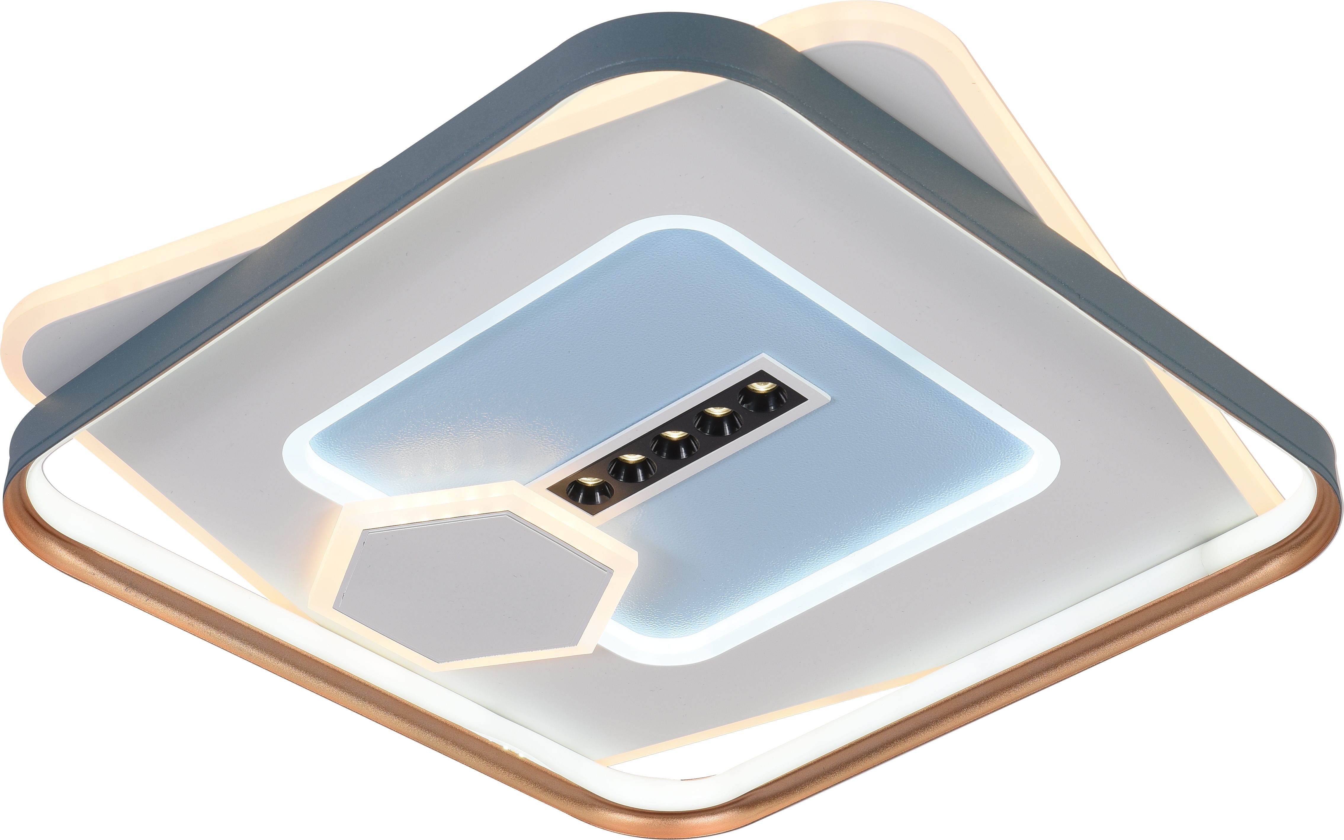 62367/500 WHBLGRGD Светильник LED 168W+10W 3000-6000K Dimmer ПДУ