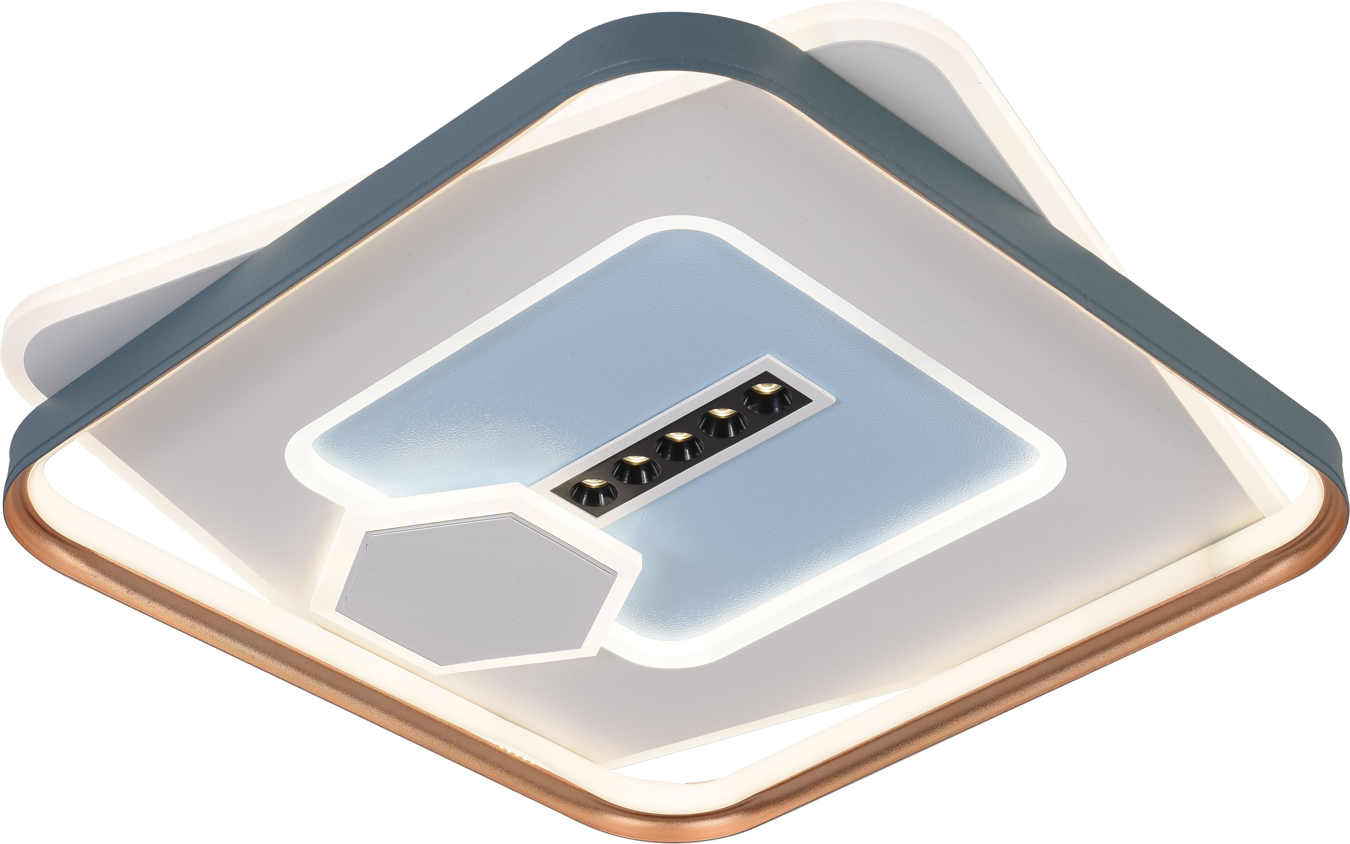 62367/500 WHBLGRGD Светильник LED 168W+10W 3000-6000K Dimmer ПДУ